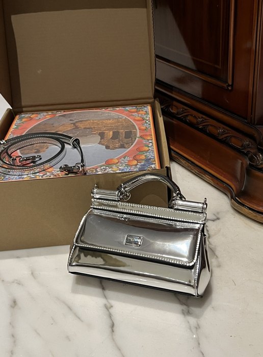 DolceGabbana Tote style 07 Silver 01A