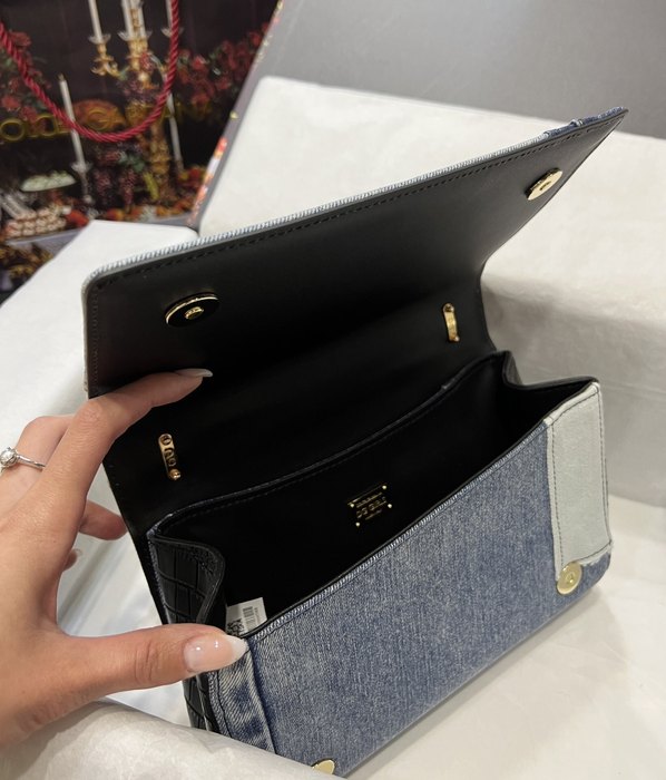 DolceGabbana Tote style 27 Blue 01A