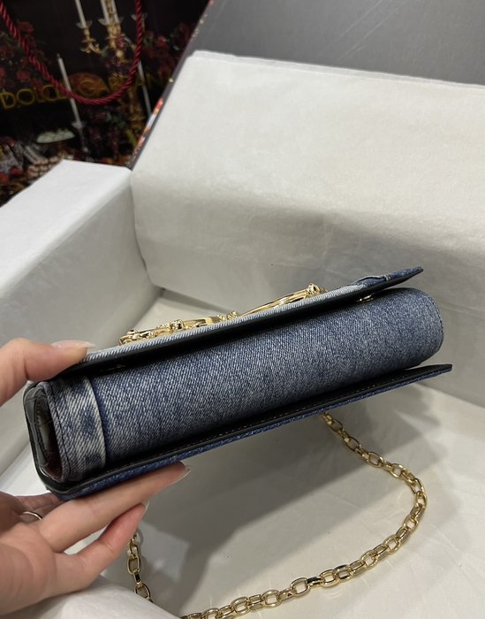 DolceGabbana Tote style 27 Blue 01A