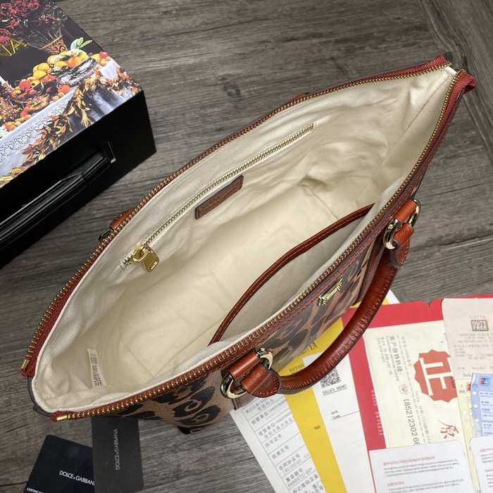 DolceGabbana Tote style 47 Brown 01A