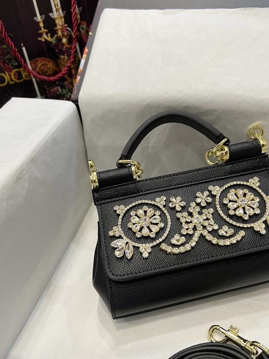 DolceGabbana Tote with decorative features Blue 01A