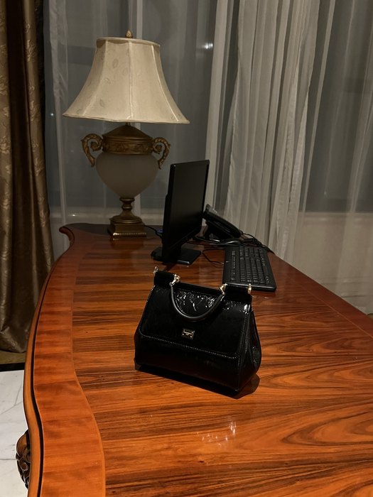 DolceGabbana Tote with structured design Brown 01A