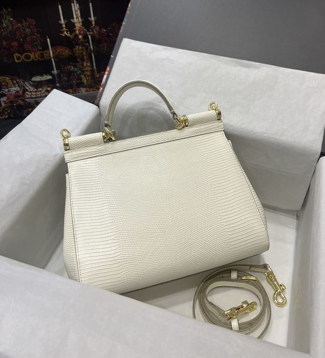 DolceGabbana Tote with stylish traits White 01A