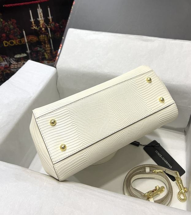 DolceGabbana Tote with stylish traits White 01A