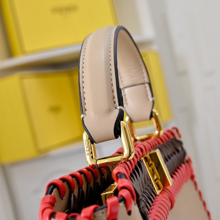 Fendi Stylish Tote with unique detailing Blue 01A