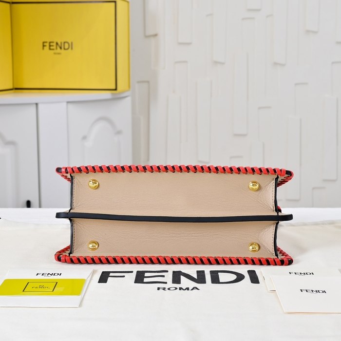 Fendi Stylish Tote with unique detailing Blue 01A