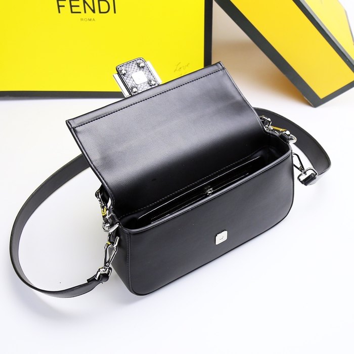 Fendi Tote Bag Black 01A 2