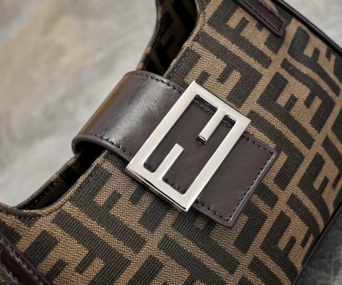 Fendi Tote Bag with stylish features Brown 01A 7