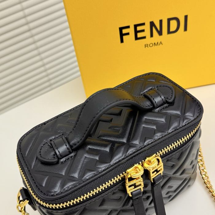 Fendi Tote bag with elegant features Black 01A