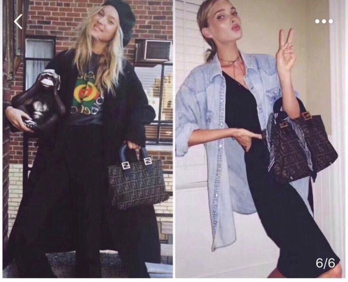 Fendi Tote bag with elegant structure Brown 01A