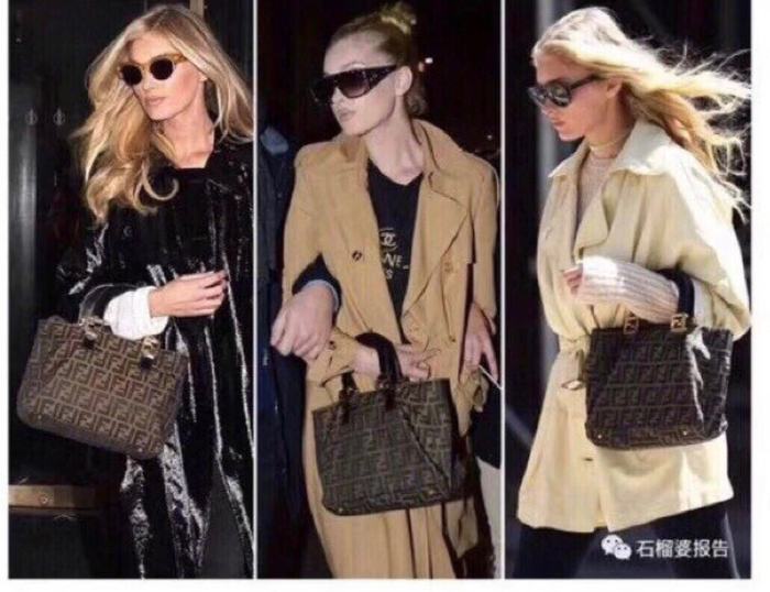 Fendi Tote bag with elegant structure Brown 01A