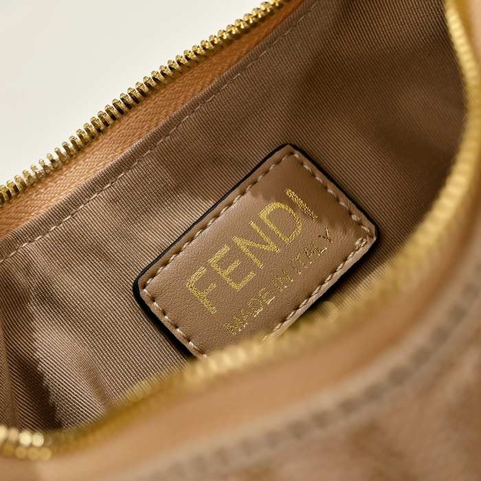 Fendi Tote bag with fringing Beige 01A