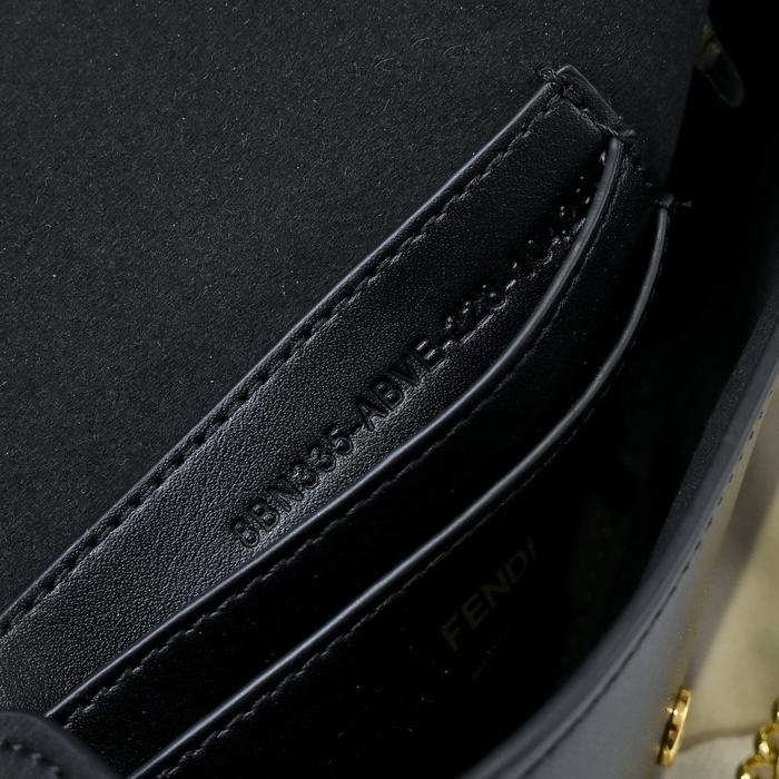 Fendi Tote bag with stylish features Black 01A