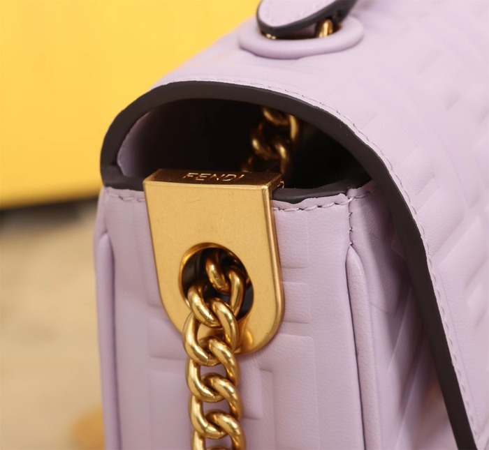 Fendi Tote bag with stylish traits Black 01A 2