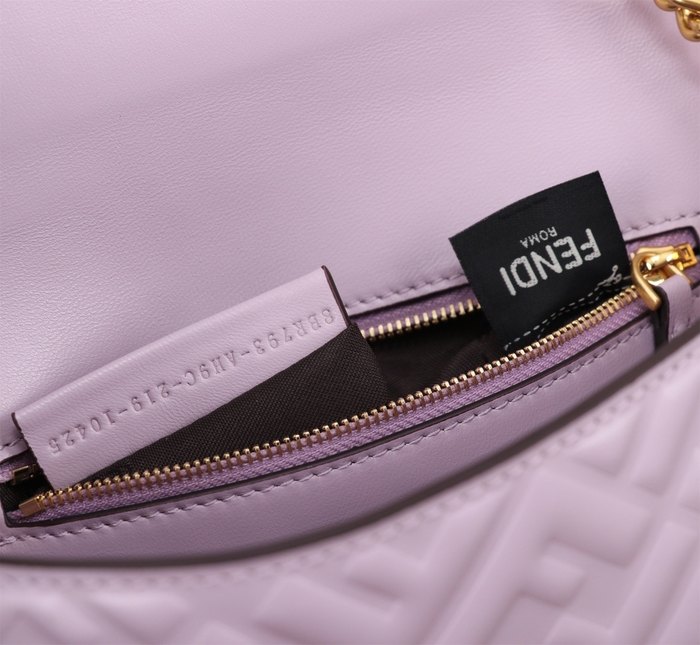 Fendi Tote bag with stylish traits Black 01A 2