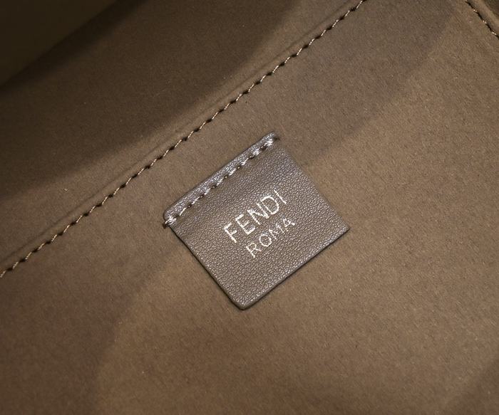 Fendi Tote bag with stylish traits Blue 01A 2