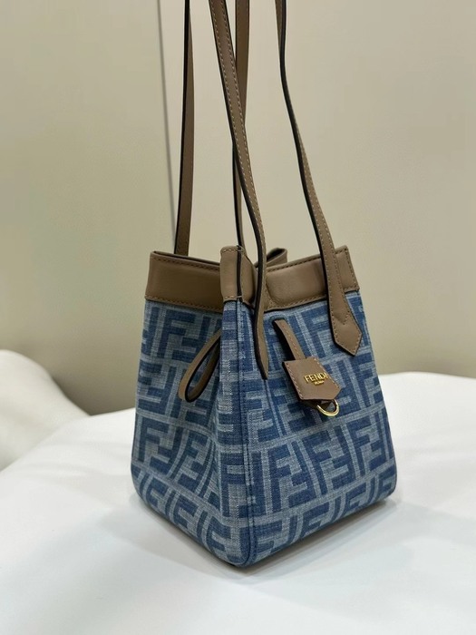 Fendi Tote style 03 Blue 01A