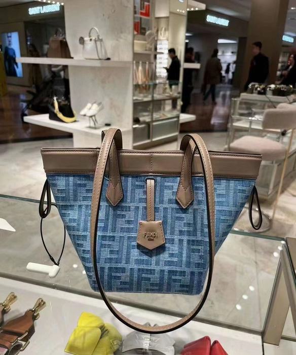 Fendi Tote style 03 Blue 01A