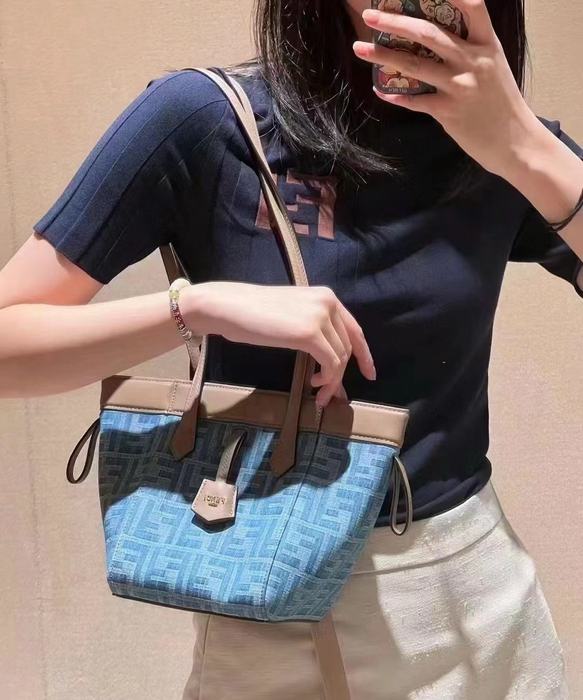 Fendi Tote style 03 Blue 01A