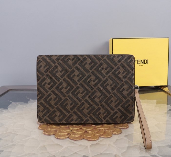 Fendi Tote style 104 Navy 01A
