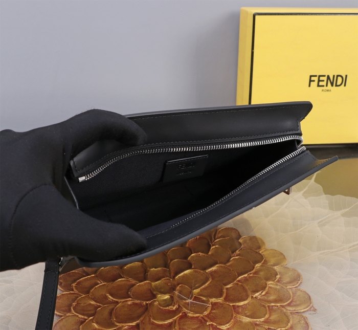 Fendi Tote style 104 Navy 01A