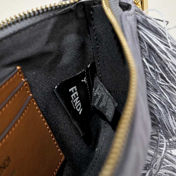 Fendi Tote style 18 Grey 01A