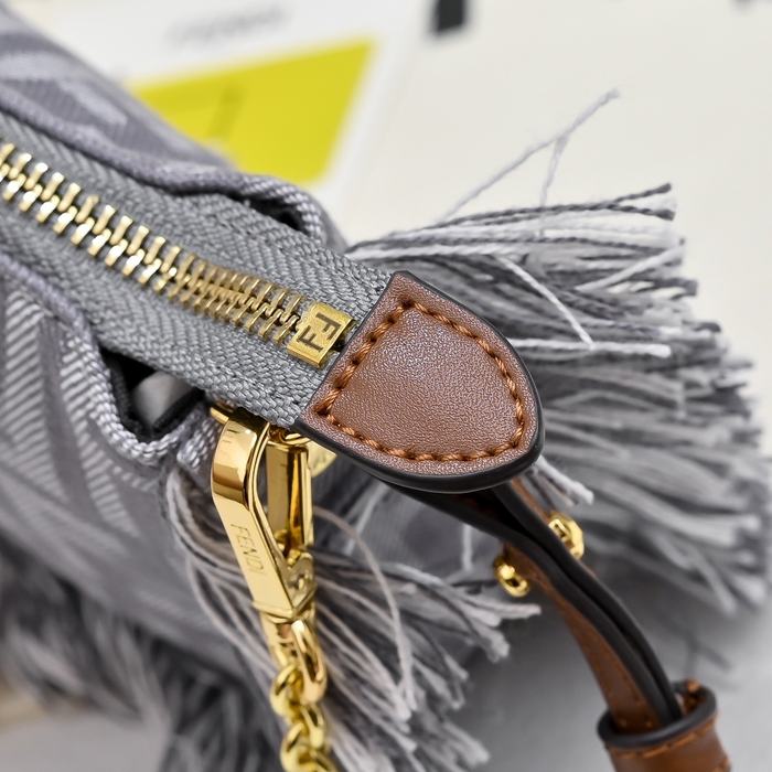 Fendi Tote style 18 Grey 01A