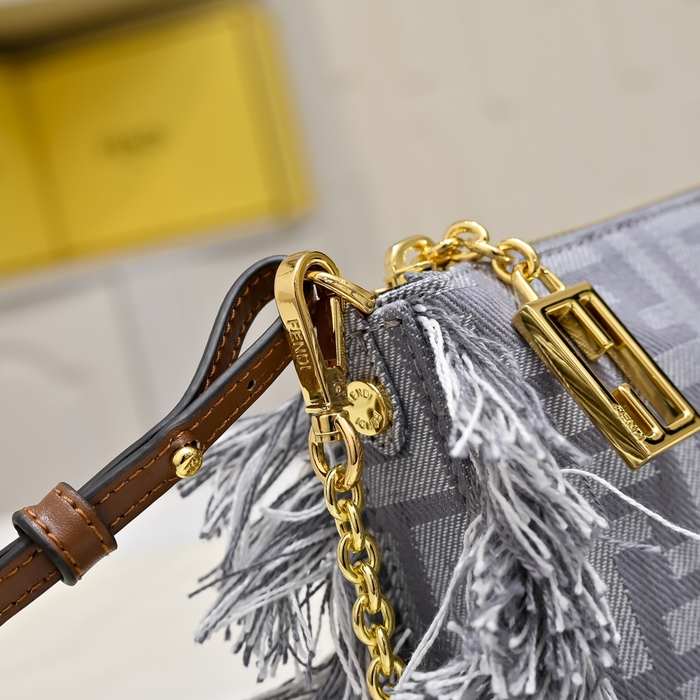 Fendi Tote style 18 Grey 01A