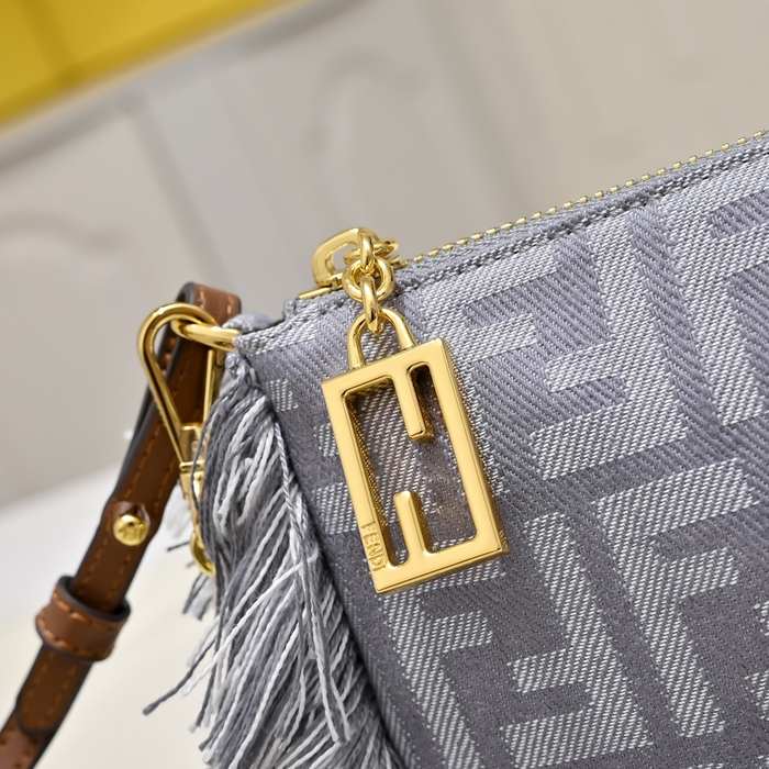 Fendi Tote style 18 Grey 01A