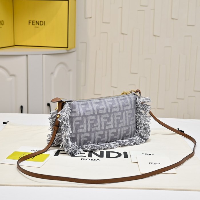 Fendi Tote style 18 Grey 01A