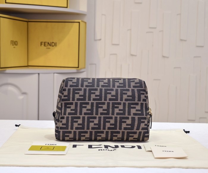 Fendi Tote style 18 Navy 01A