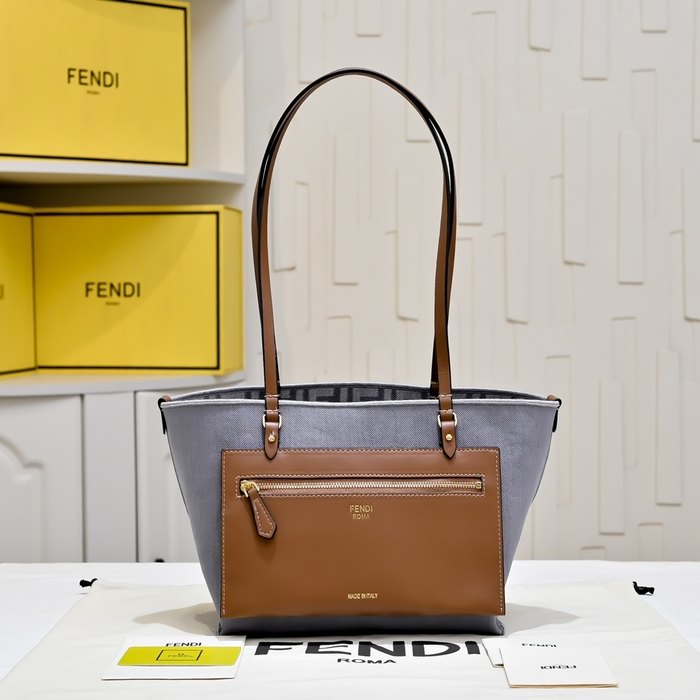 Fendi Tote style 21 Grey 01A