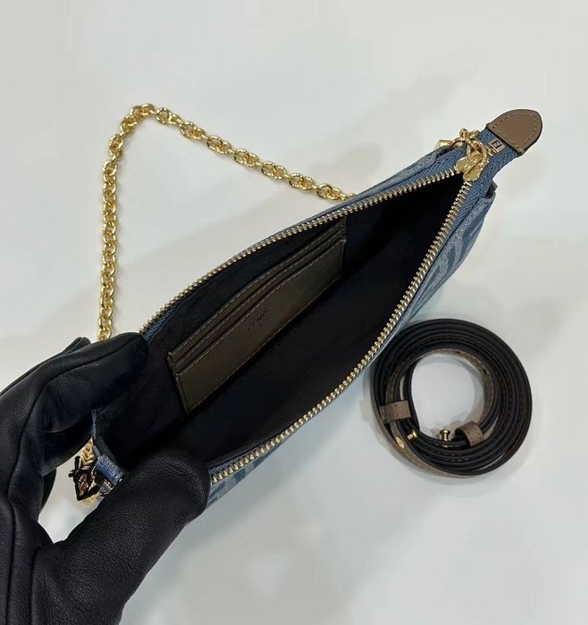 Fendi Tote style 22 Blue 01A