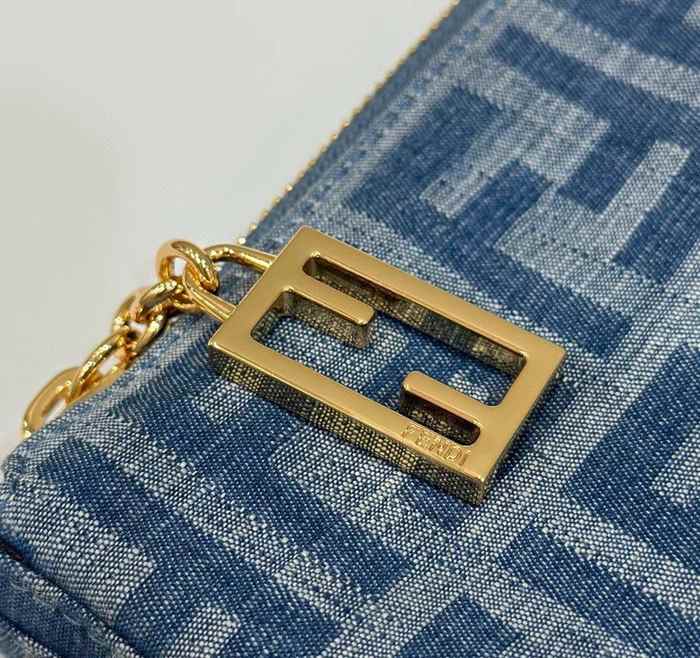 Fendi Tote style 22 Blue 01A