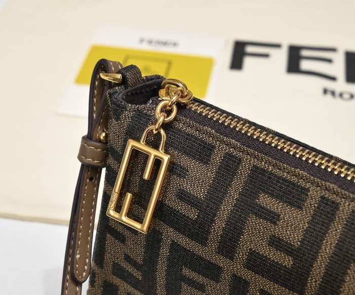 Fendi Tote style 23 Brown 01A