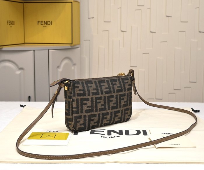 Fendi Tote style 23 Brown 01A