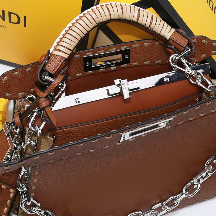 Fendi Tote style 25 Brown 01A