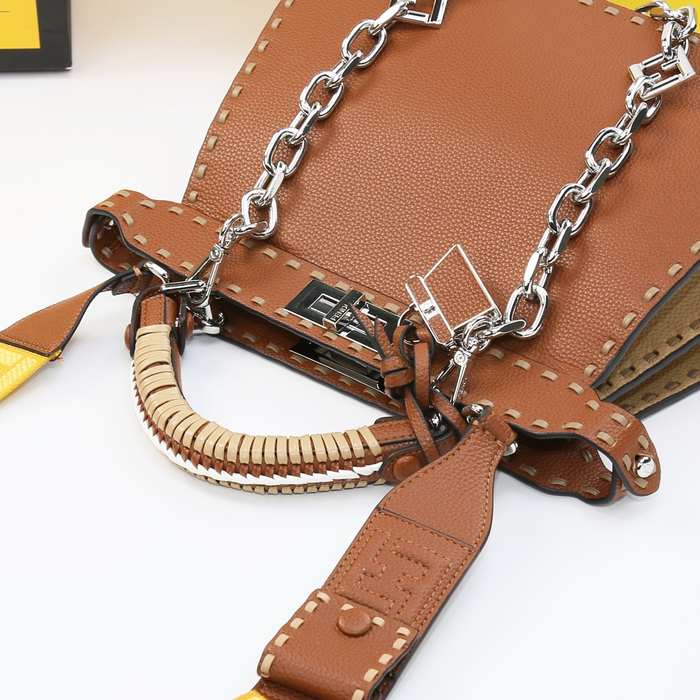 Fendi Tote style 25 Brown 01A