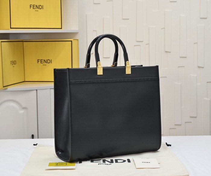 Fendi Tote style 27 Black 01A
