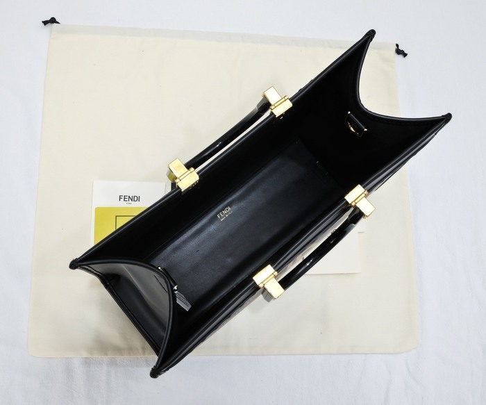 Fendi Tote style 27 Black 01A
