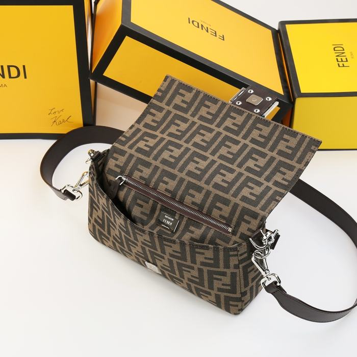 Fendi Tote style 27 Brown 01A