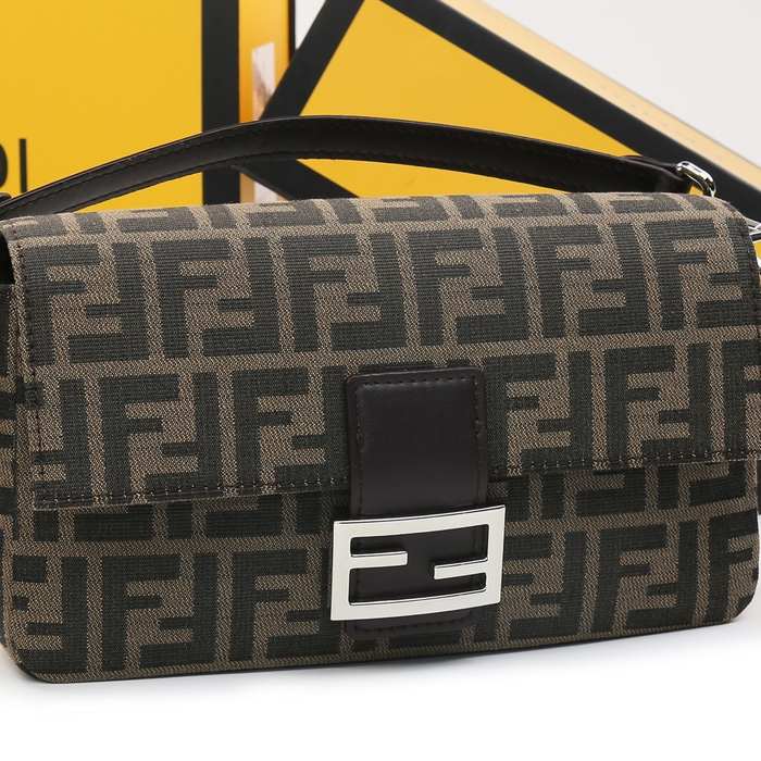 Fendi Tote style 27 Brown 01A