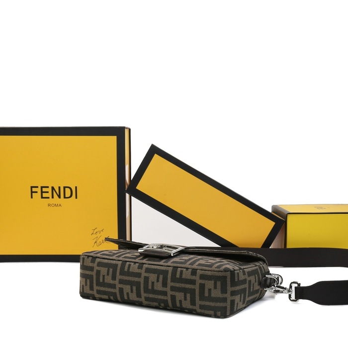 Fendi Tote style 27 Brown 01A