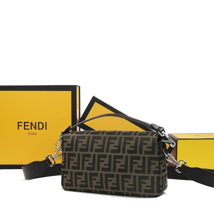 Fendi Tote style 27 Brown 01A