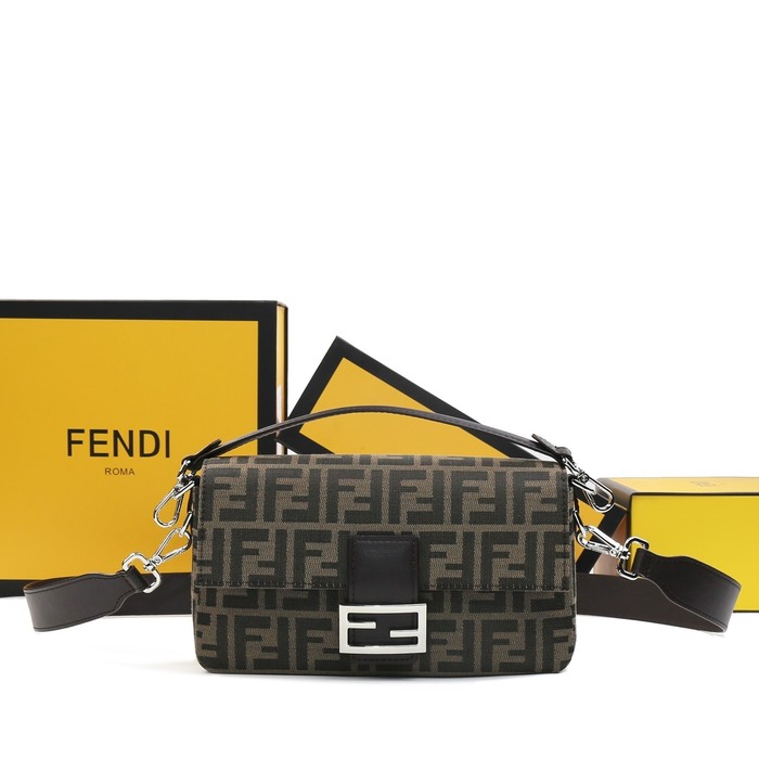 Fendi Tote style 27 Brown 01A