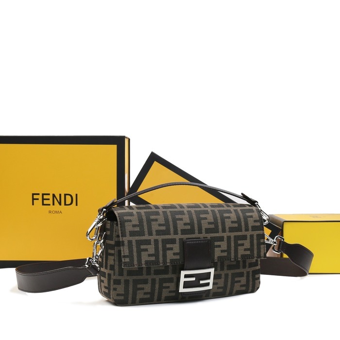 Fendi Tote style 27 Brown 01A