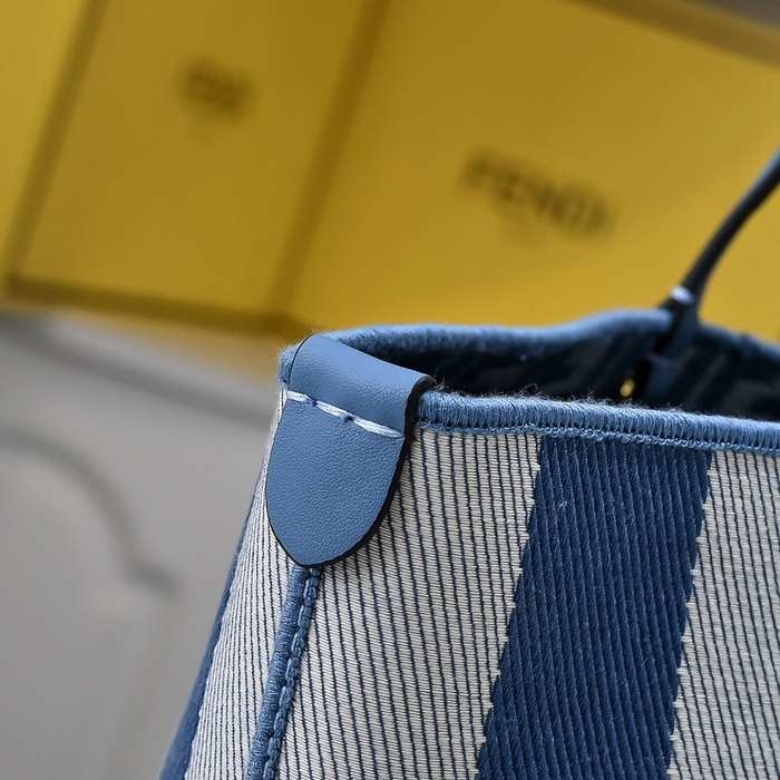 Fendi Tote style 29 Blue 01A