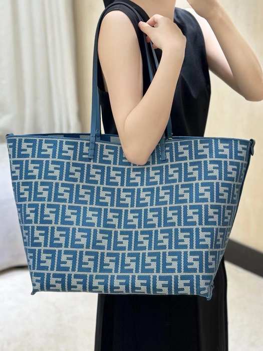 Fendi Tote style 29 Blue 01A