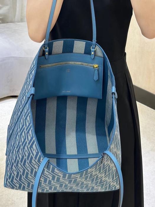 Fendi Tote style 29 Blue 01A