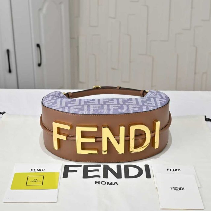 Fendi Tote style 31 Grey 01A